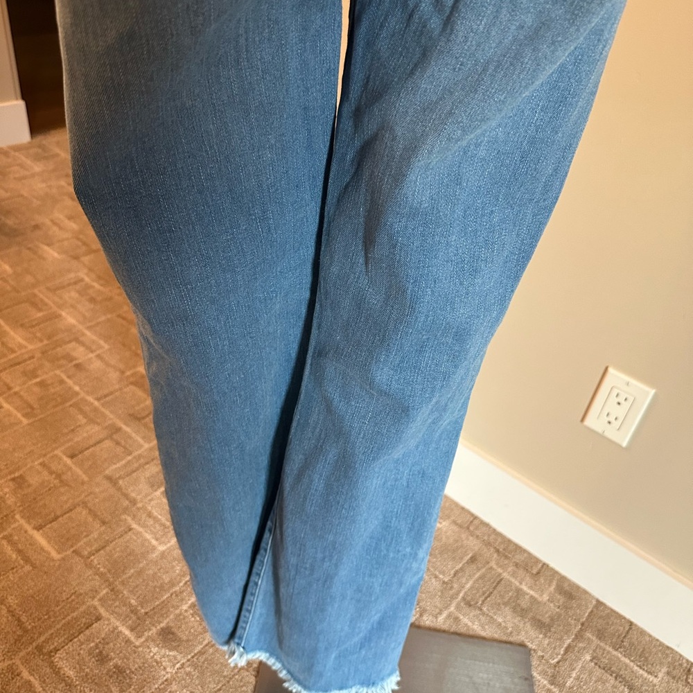J Brand Sky Blue Flare Jeans - Picture 7 of 13